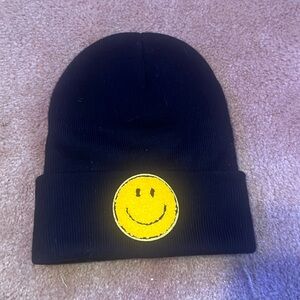 This is a beanie I got from a local vendor so it’s handmade